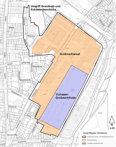 Umgriffsplan Verfahren, Grundsatz-und Eckdatenbeschluß